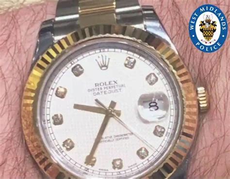 rolex watches stolen.